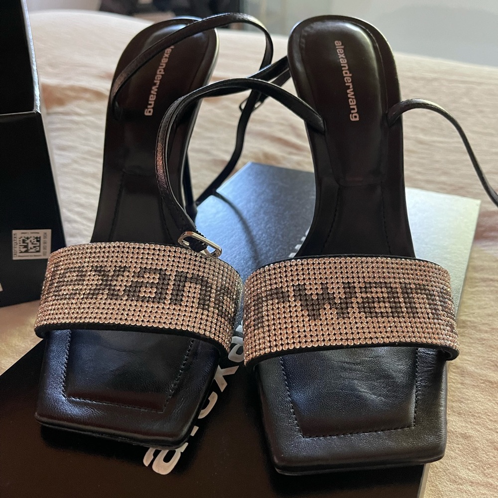 Alexanderwang, Julie Ankle Strap Logo Shoe